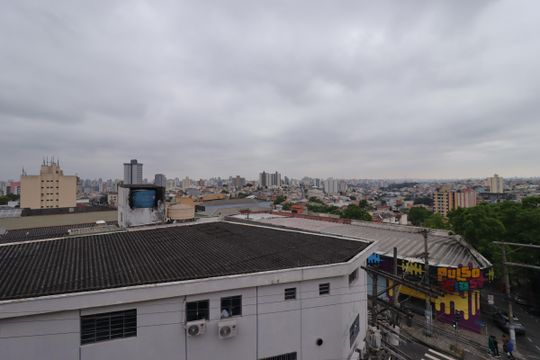 Vista da Cozinha de kitnet/studio para alugar com 1 quarto, 20m² em Parque das Nações, Santo André
