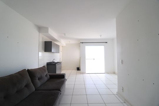 Sala de apartamento para alugar com 2 quartos, 56m² em Jardim Brasília, Uberlândia