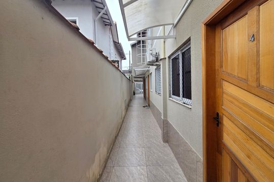 Área comum de casa de condomínio para alugar com 2 quartos, 50m² em Jardim Samambaia, Praia Grande