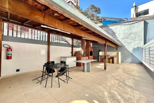 Área comum - Churrasqueira de apartamento à venda com 2 quartos, 50m² em Vila Guarani, São Paulo