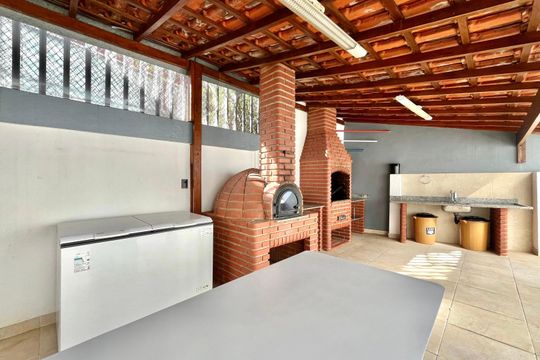 Área comum - Churrasqueira de apartamento à venda com 2 quartos, 50m² em Vila Guarani, São Paulo