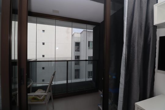 Varanda de kitnet/studio para alugar com 1 quarto, 23m² em Narandiba, Salvador