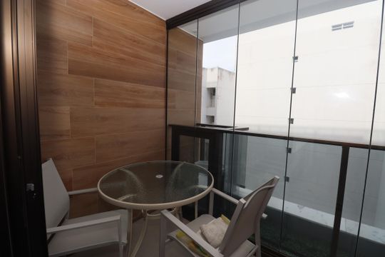 Varanda de kitnet/studio para alugar com 1 quarto, 23m² em Narandiba, Salvador