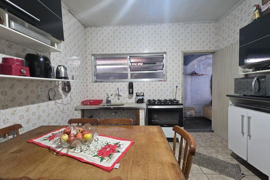 Cozinha de casa à venda com 3 quartos, 150m² em Jardim Ana Maria, Santo André