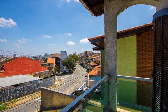 Varanda do quarto 1 de casa à venda com 3 quartos, 237m² em Parque Marajoara, Santo André