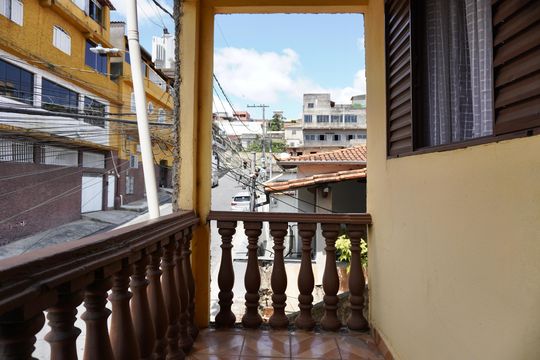 Varanda da Sala de casa à venda com 8 quartos, 200m² em Aparecida, Belo Horizonte