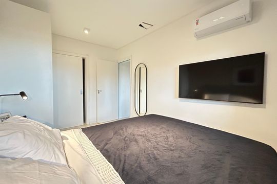 Suíte  de apartamento para alugar com 2 quartos, 70m² em João Paulo, Florianópolis