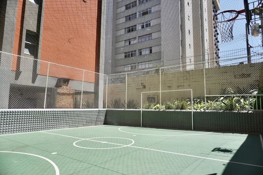 Área comum - Quadra de apartamento para alugar com 4 quartos, 250m² em Santo Antônio, Belo Horizonte