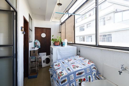 Area serviço de apartamento à venda com 4 quartos, 148m² em São Jorge, Belo Horizonte