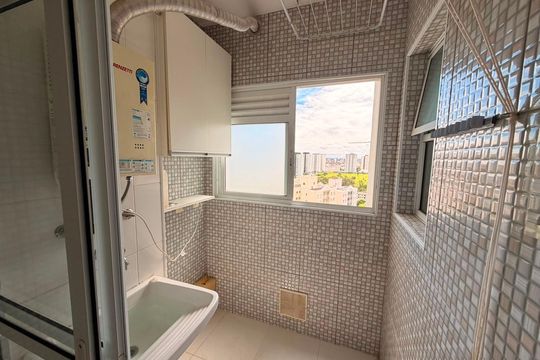 Área de serviço de apartamento para alugar com 3 quartos, 67m² em Parque Campolim, Sorocaba