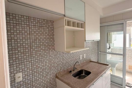 Cozinha de apartamento para alugar com 3 quartos, 67m² em Parque Campolim, Sorocaba