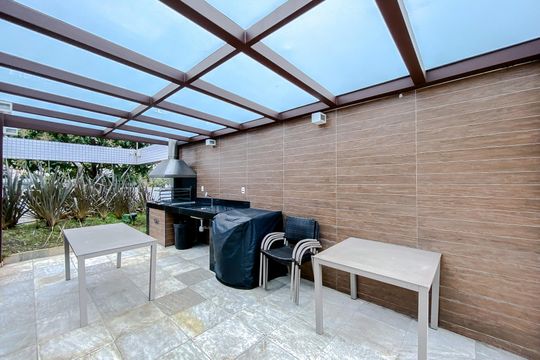 Área comum - Churrasqueira de apartamento para alugar com 2 quartos, 77m² em Vila Regente Feijó, São Paulo