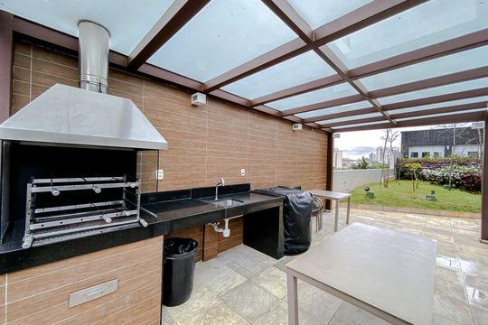 Área comum - Churrasqueira de apartamento para alugar com 2 quartos, 77m² em Vila Regente Feijó, São Paulo
