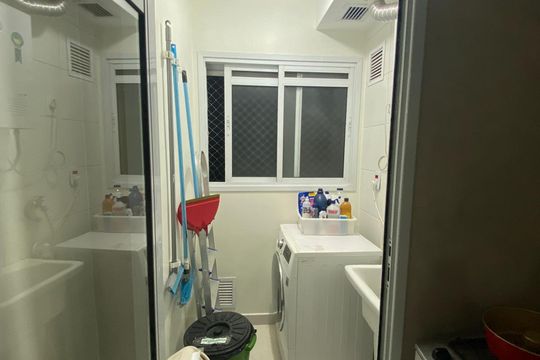 Banheiro de apartamento para alugar com 2 quartos, 47m² em Centro Histórico de São Paulo, São Paulo