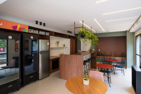 Área comum de apartamento para alugar com 1 quarto, 42m² em Centro, São Caetano do Sul