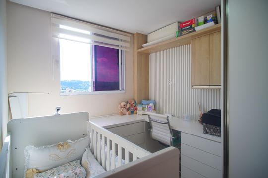 Quarto 2 de apartamento à venda com 2 quartos, 50m² em Vila Rosa, Novo Hamburgo