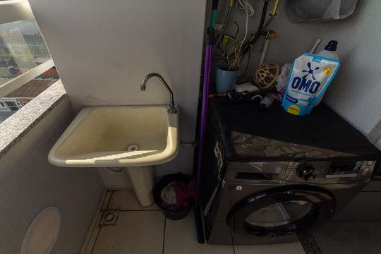 Área de serviço de apartamento à venda com 2 quartos, 42m² em Vila Aricanduva, São Paulo