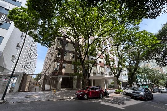 Fachada de apartamento à venda com 1 quarto, 37m² em Centro Histórico, Porto Alegre