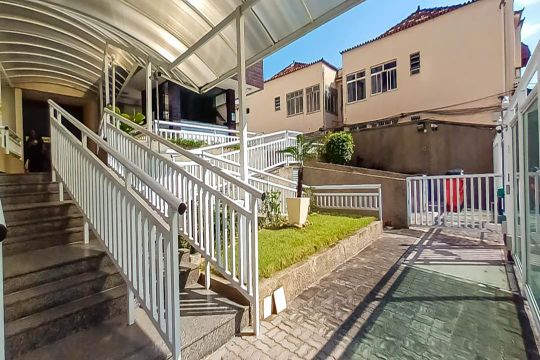 Fachada de apartamento à venda com 3 quartos, 95m² em Todos Os Santos, Rio de Janeiro