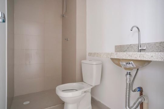 Banheiro de apartamento para alugar com 1 quarto, 32m² em Centro, São Caetano do Sul
