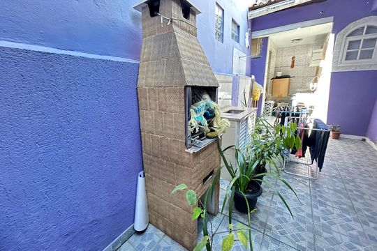 Churrasqueira de casa à venda com 1 quarto, 50m² em Realengo, Rio de Janeiro