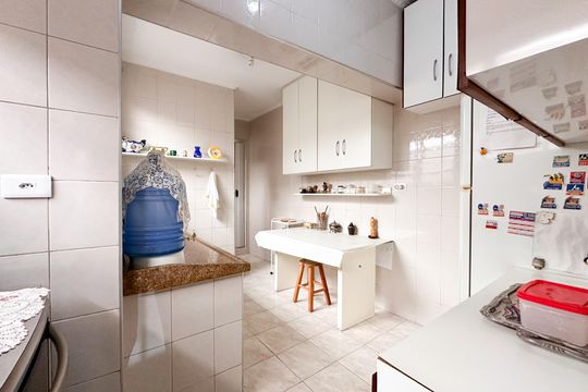 Cozinha de casa à venda com 2 quartos, 143m² em Conjunto Residencial Ibirapuera, São Bernardo do Campo