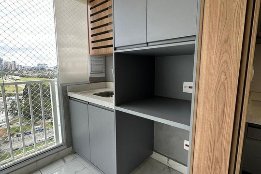 Varanda de apartamento para alugar com 2 quartos, 69m² em Alphaville Empresarial, Barueri