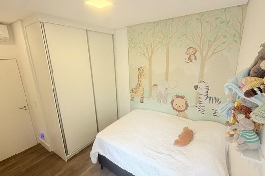 Quarto 3 de apartamento para alugar com 3 quartos, 91m² em Swiss Park, Campinas