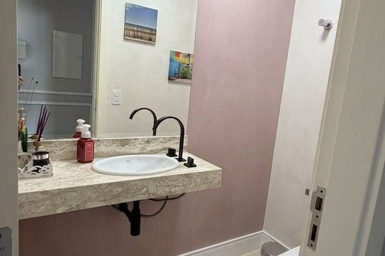 Lavabo de apartamento para alugar com 3 quartos, 91m² em Swiss Park, Campinas