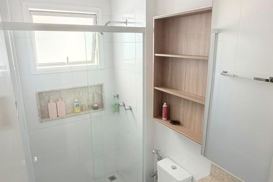 Banheiro Social de apartamento para alugar com 3 quartos, 91m² em Swiss Park, Campinas