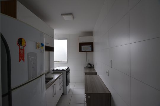 COZINHA de apartamento para alugar com 2 quartos, 55m² em Jaguaré, São Paulo