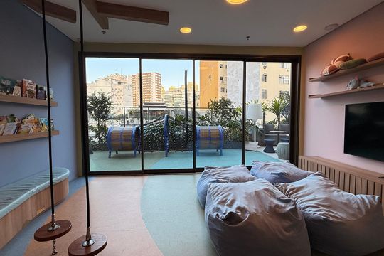 Área comum de apartamento à venda com 3 quartos, 144m² em Botafogo, Rio de Janeiro