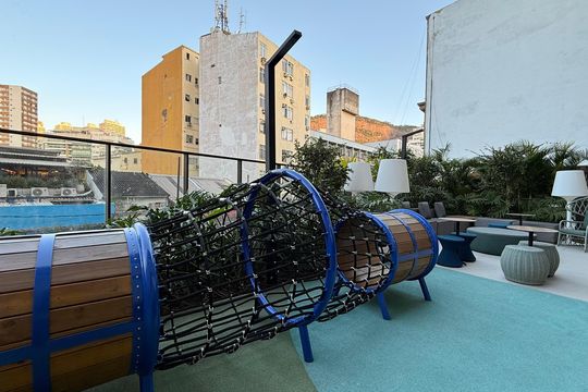 Área comum de apartamento à venda com 3 quartos, 144m² em Botafogo, Rio de Janeiro
