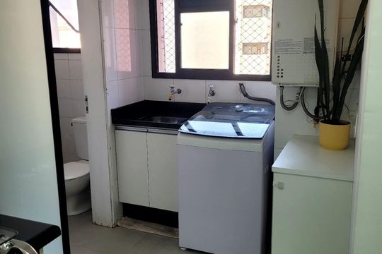 Cozinha de apartamento à venda com 2 quartos, 95m² em Tatuapé, São Paulo