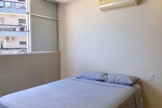 Quarto de apartamento para alugar com 1 quarto, 38m² em José Menino, Santos