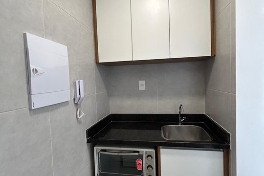 Sala/Cozinha de apartamento para alugar com 1 quarto, 40m² em Narandiba, Salvador