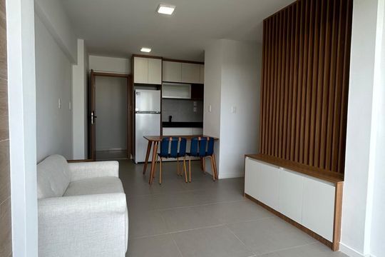 Sala/Cozinha de apartamento para alugar com 1 quarto, 40m² em Narandiba, Salvador