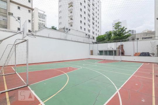 Área comum - Quadra esportiva de apartamento à venda com 3 quartos, 270m² em Centro, Santo André