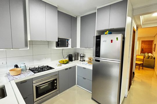 Cozinha de casa à venda com 2 quartos, 102m² em Jardim Alvorada, Santo André