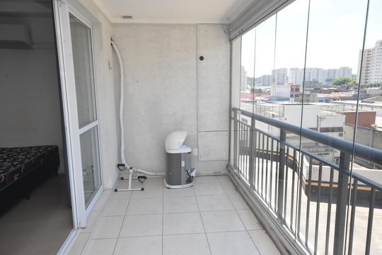 Varanda de apartamento para alugar com 1 quarto, 48m² em Vila Arens, Jundiaí