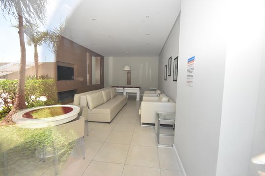 Área comum - Espaço Gourmet de apartamento para alugar com 1 quarto, 48m² em Vila Arens, Jundiaí