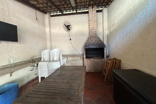 Área comum - Churrasqueira de apartamento para alugar com 3 quartos, 70m² em Praça Seca, Rio de Janeiro