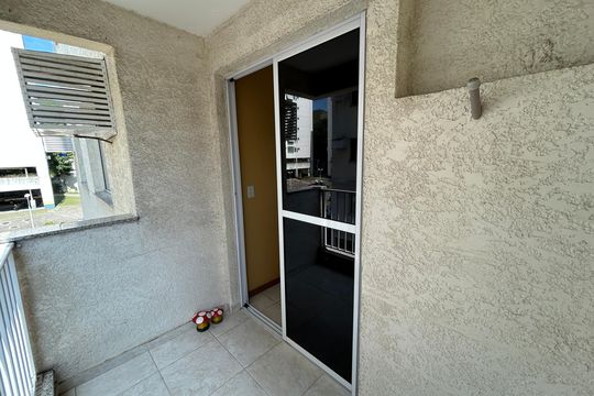 Varanda da Sala de apartamento para alugar com 3 quartos, 70m² em Praça Seca, Rio de Janeiro