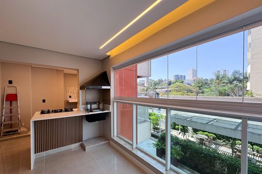 Sacada de apartamento à venda com 2 quartos, 78m² em Baeta Neves, São Bernardo do Campo