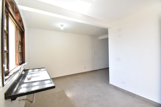Cozinha de casa para alugar com 1 quarto, 55m² em Parque da Fonte, São José dos Pinhais