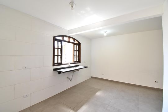 Cozinha de casa para alugar com 1 quarto, 55m² em Parque da Fonte, São José dos Pinhais