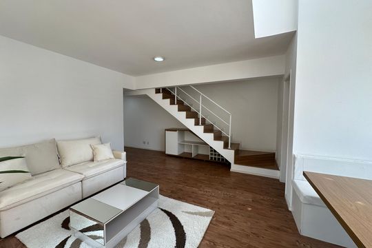 Sala de apartamento para alugar com 2 quartos, 89m² em Alphaville Conde Ii, Barueri