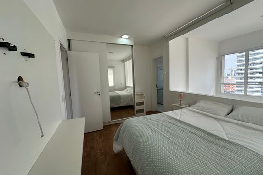 Suíte 2 de apartamento para alugar com 2 quartos, 89m² em Alphaville Conde Ii, Barueri