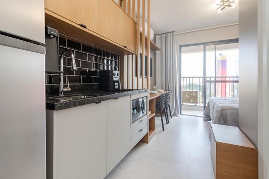 Kitnet/Studio para alugar com 1 quarto, 25m² em Vila Cordeiro, São Paulo