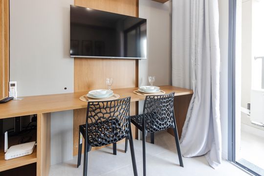 Studio de kitnet/studio para alugar com 1 quarto, 25m² em Vila Cordeiro, São Paulo